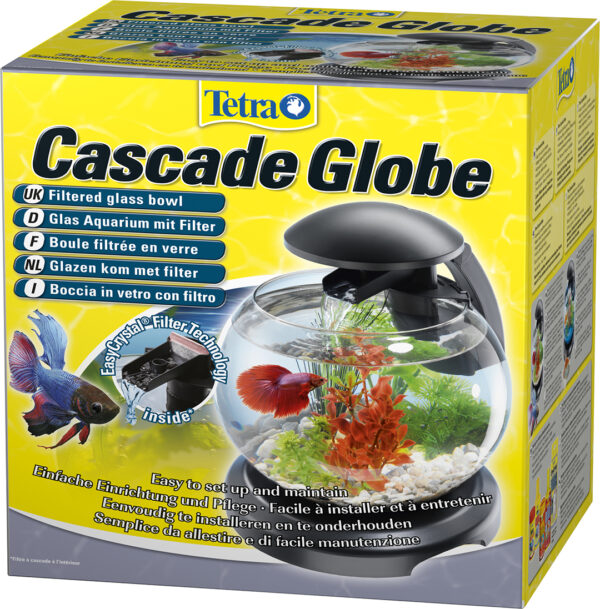 Tetra Aquarium cascade globe zwart