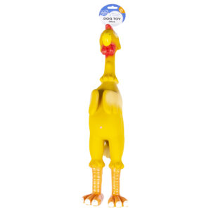 Latex Pop Up Funny Chicken L - 50cm Meerkleurig