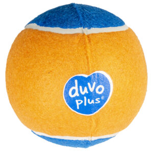 Tennisbal XL - 1ST - Ø13CM oranje/blauw
