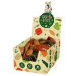 Doos: Garden bites veggie friends L 11cm - 90g