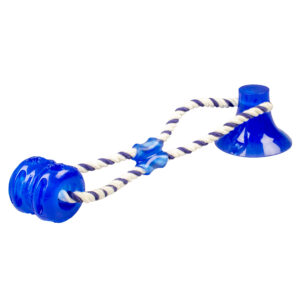 Tug and chew toy blauw 40x10,3x10,3cm