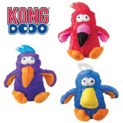 KONG dodo vogels M – 16x10x12cm gemengde kleuren