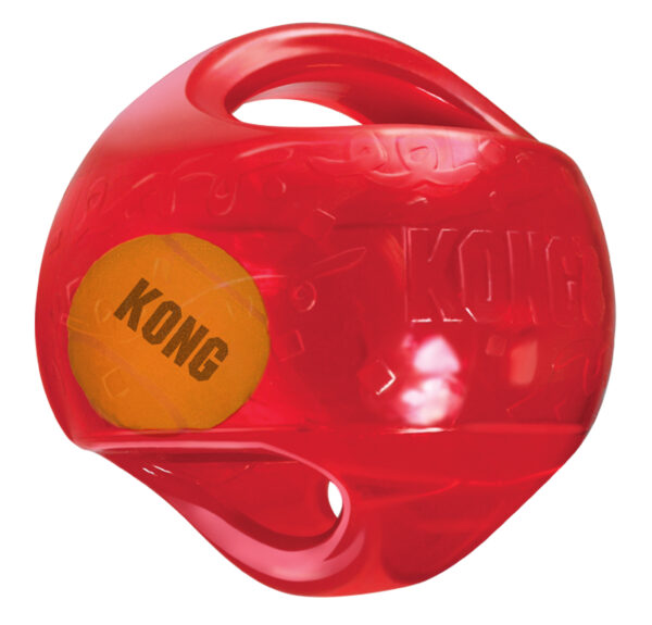 KONG JUMBLER BALL L-XL - 18x18x18cm gemengde kleuren