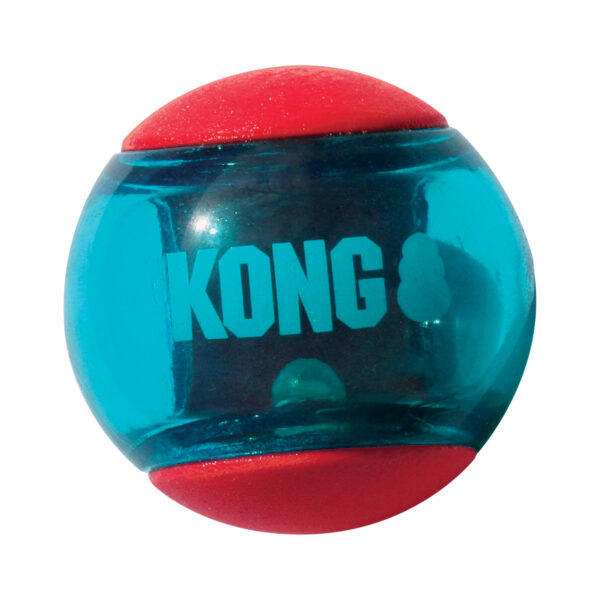 KONG SQUEEZZ ACTION RED S - 5,1x5,1x5,1cm