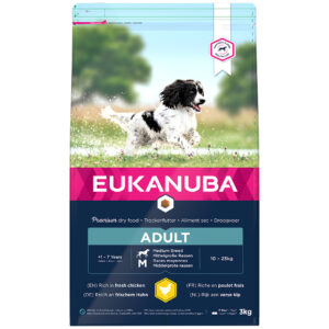 Eukanuba dog active adult medium breed 3kg