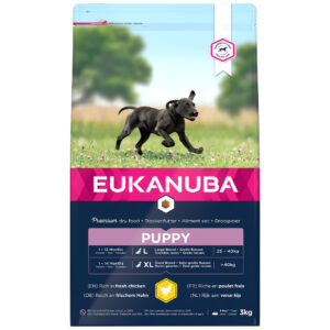 Eukanuba dog growing puppy large breed 3 kg