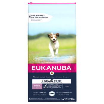 Eukanuba Graanvrij - Ocean Fish - Puppy S/M Breed 12kg