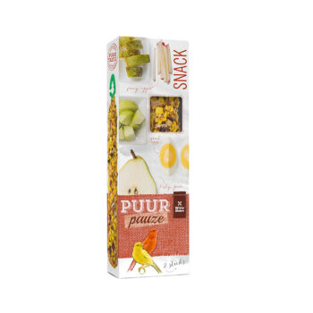 Puur pauze sticks kanarie appel & peer 60gr