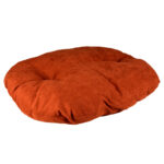 Kussen ovaal Velvet Copper XL - 125x82x9 rood