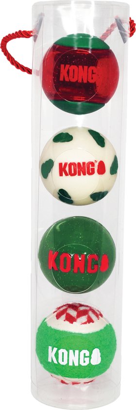 Kong holiday occasions balls meerkleurig