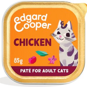 Edgard en Cooper Kattenvoer Adult Paté Kip 85 gr