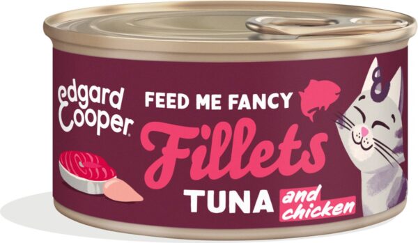Edgard & Cooper Fillets Tuna Chicken 70 gr