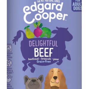 Edgard en Cooper Rund Blik - Voor volwassen honden - Hondenvoer - 400g