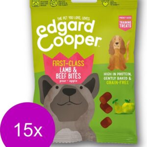 Edgard & Cooper Lam en Rund Bites - Hondensnack - 50g