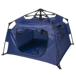 Pop up tent voor huisdieren blauw S - 70x70x47cm