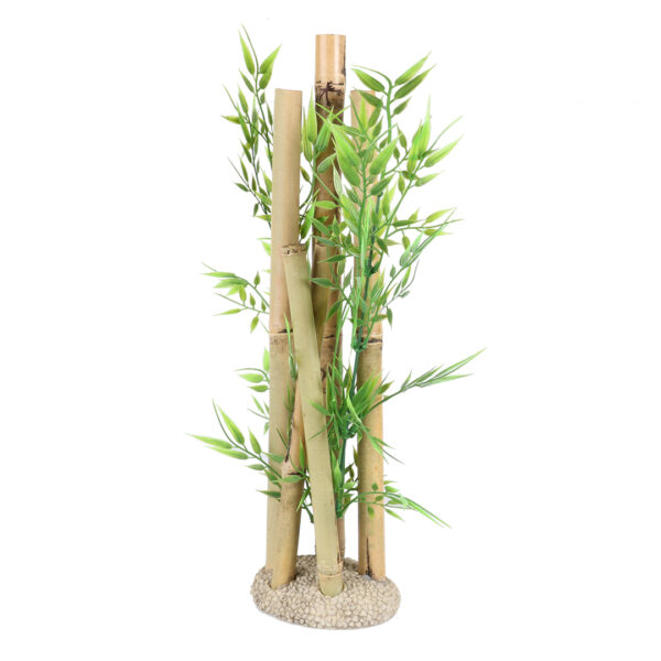 Bamboe ornament XL - 11,5x9,5x36,5cm Meerkleurig