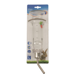 GLAZEN DRINKFLES VOOR KNAAGDIEREN L - 769ML