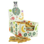 Garden Bites Fruity dental swirls S - 13cm - 7,8g - display gemengde kleuren
