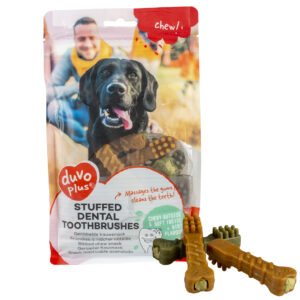 chew! Gevulde dental tandenborstels 8cm - 20pcs - 394g gemengde kleuren