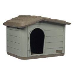 Pepita 1 ECO huisdierhuis 60x51x41cm bruin/groen