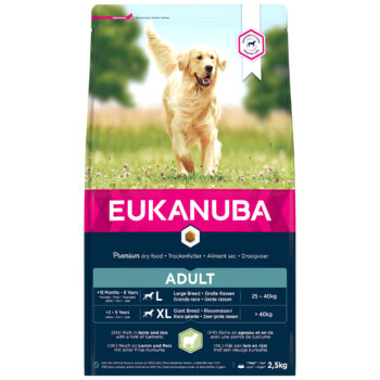 Eukanuba Adult Large Breed - Lam en Rijst - 2,5KG