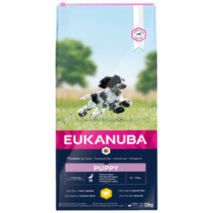 Eukanuba Puppy Small & Medium Breed lam en rijst 2.5 kg