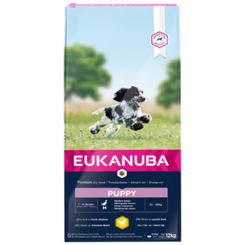 Eukanuba Growing Puppy Medium Breed - 12kg