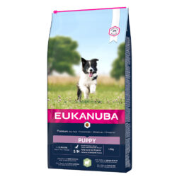 Eukanuba Puppy Small & Medium Breed - lam en rijst 12KG