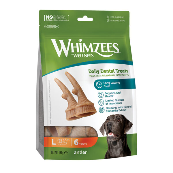 Whimzees Antler 6st - L