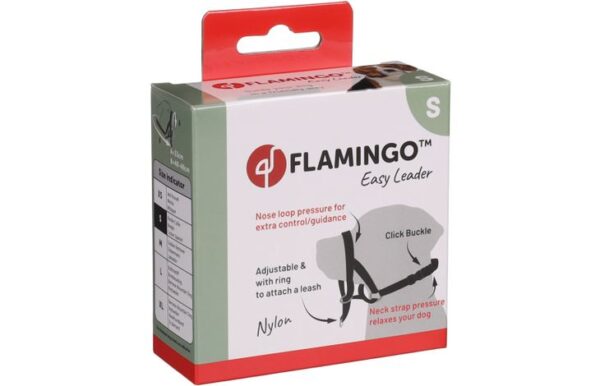 Flamingo Easy Leader Zwart S 40-80cm 15mm