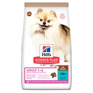 Hill's SCIENCE PLAN Graanvrij Small en Mini Adult Hondenvoer met Tonijn - 1.5 kg