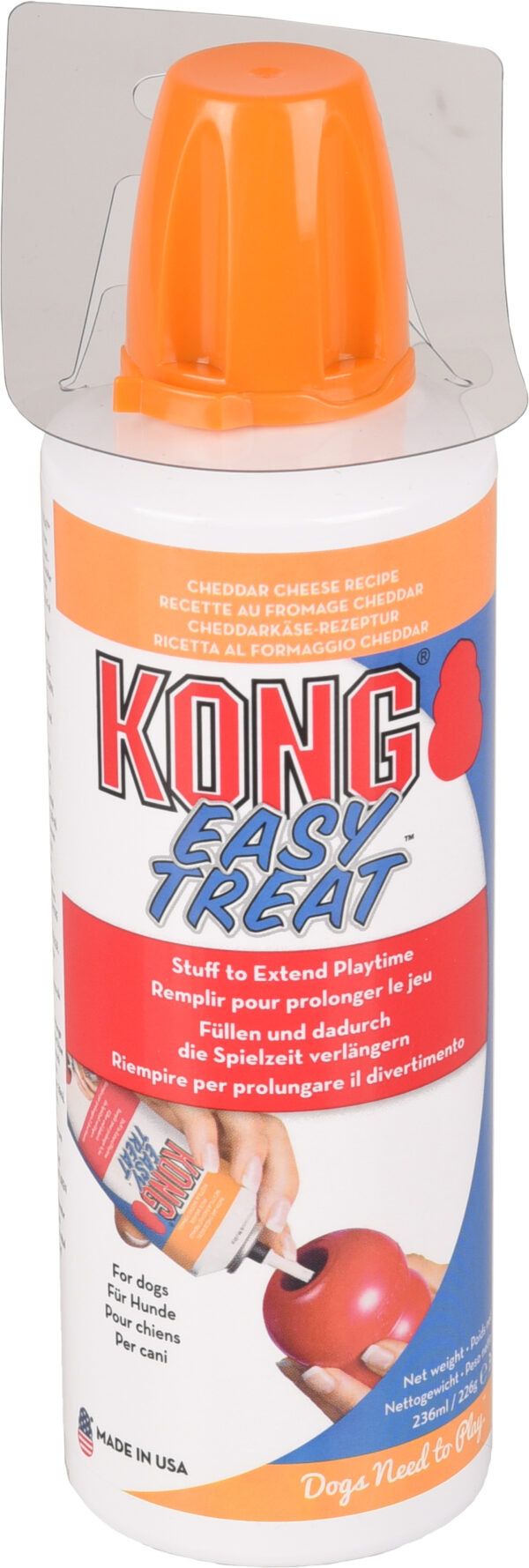 Kong® Pastavulling & Snack Easy Treat® Pasta Chedderkaas