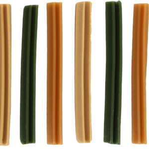Doos : Garden Bites toby toothbrush S - 5cm - 10g - 360 stuks display gemengde kleuren