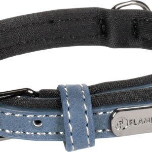 Halsband met neopreen Delu Blauw XS