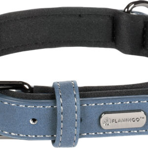 Halsband met neopreen Delu Blauw L