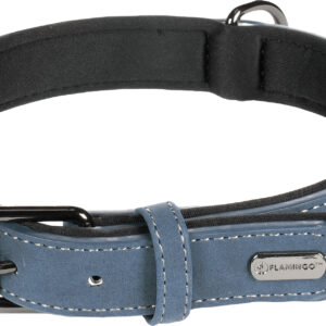 Halsband met neopreen Delu Blauw L