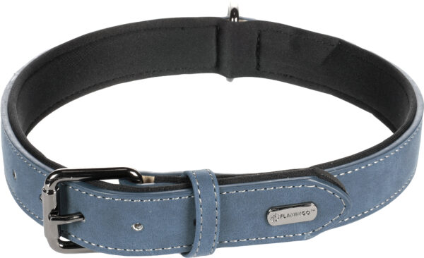 Halsband met neopreen Delu Blauw XXL