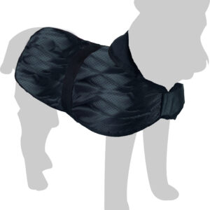 Winterjas Eisbär Zwart A:45cm B:41-45,5cm C:54-63,5cm