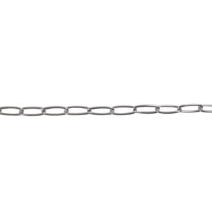 Anti-trek halsband Toppo Zilver XXL | 75cm x 4mm