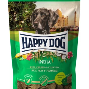 Happy Dog Snack India - rijst , erwten en kurkuma - 100 gr
