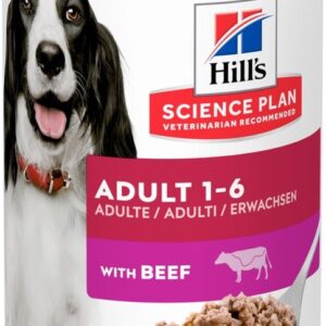 Hill's Science Plan Adult Natvoer Hond met Rund 370 gr