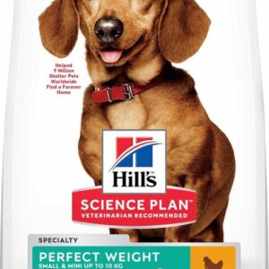 Hill's Canine Adult Perfect Weight Small & Mini - Hondenvoer - Kip 1.5 kg
