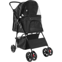 Buggy Anda Zwart 46cm L x 81.5cm B x 98cm H