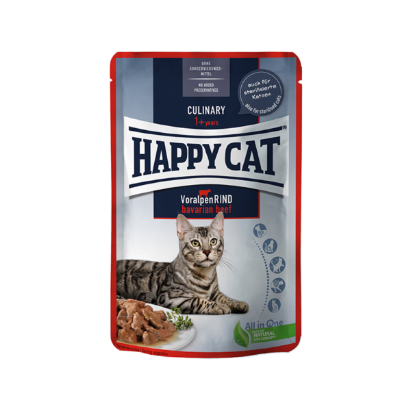 Happy Cat - natvoer - Culinary Voralpen-Rind (Rund) - 85 gr