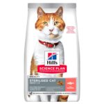 Hill's Science Plan Sterilised Cat Adult Kattenvoer met Zalm - 6x1.5 kg