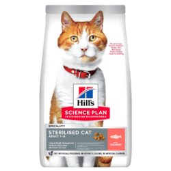 Hill's Science Plan Sterilised Cat Adult Kattenvoer met Zalm - 6x1.5 kg