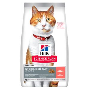 Hill's Science Plan Sterilised Cat Adult Kattenvoer met Zalm - 6x1.5 kg