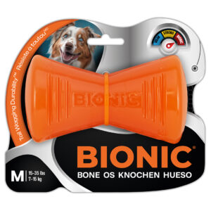 Bionic bone oranje M - 12x6,5x5cm