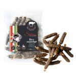 Droge worst – eend +/-7cm – 150g – +/- 22pcs