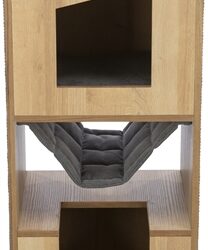 Trixie Citystyle Cat Tower Bruin / Grijs